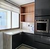Detalhe de acabamento no apartamento