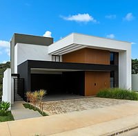 Fachada residencial da Casa Mirante
